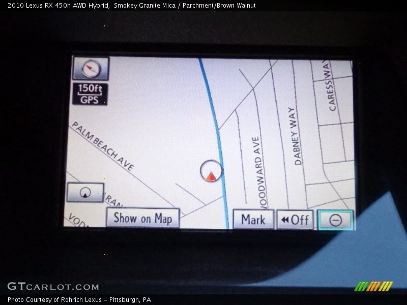 Smokey Granite Mica / Parchment/Brown Walnut 2010 Lexus RX 450h AWD Hybrid