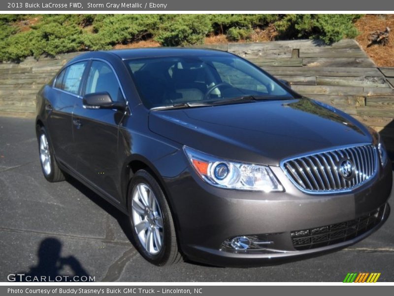 Storm Gray Metallic / Ebony 2013 Buick LaCrosse FWD