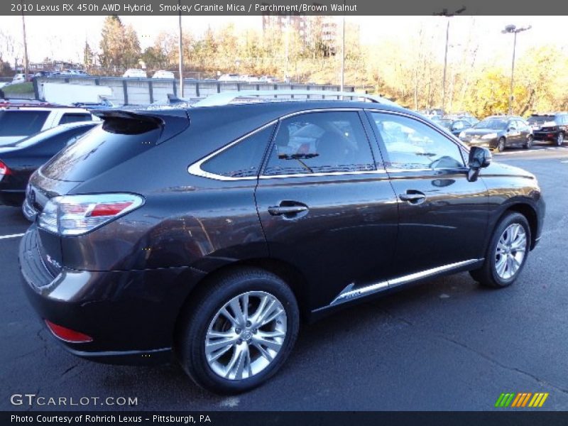 Smokey Granite Mica / Parchment/Brown Walnut 2010 Lexus RX 450h AWD Hybrid