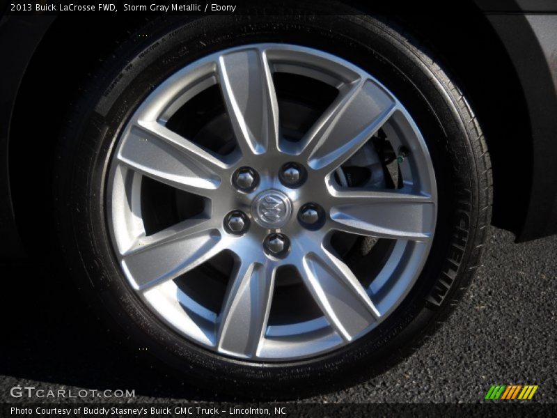 Storm Gray Metallic / Ebony 2013 Buick LaCrosse FWD
