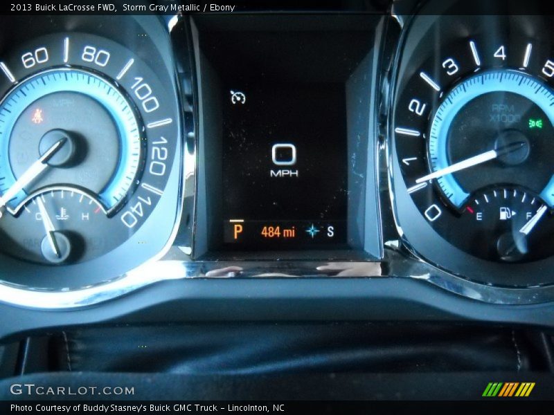 Storm Gray Metallic / Ebony 2013 Buick LaCrosse FWD