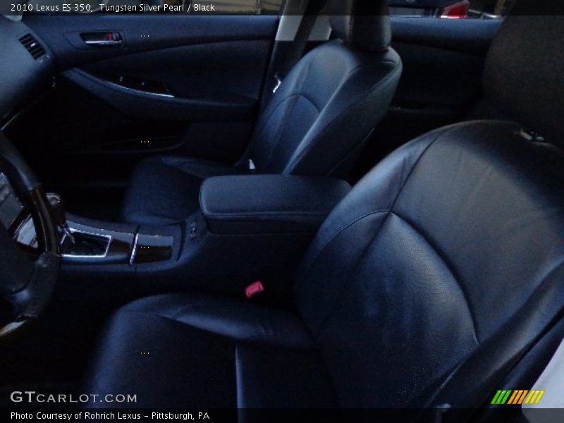Tungsten Silver Pearl / Black 2010 Lexus ES 350