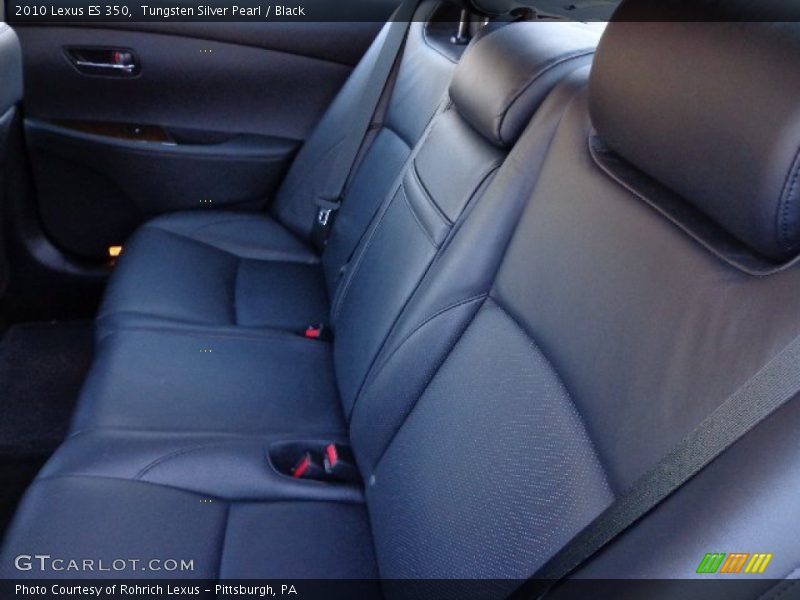 Tungsten Silver Pearl / Black 2010 Lexus ES 350