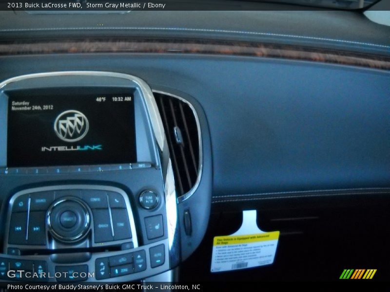 Storm Gray Metallic / Ebony 2013 Buick LaCrosse FWD