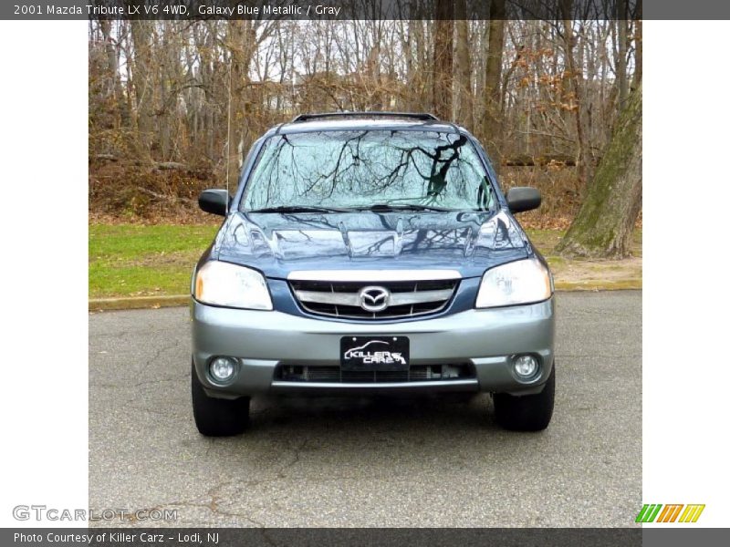 Galaxy Blue Metallic / Gray 2001 Mazda Tribute LX V6 4WD