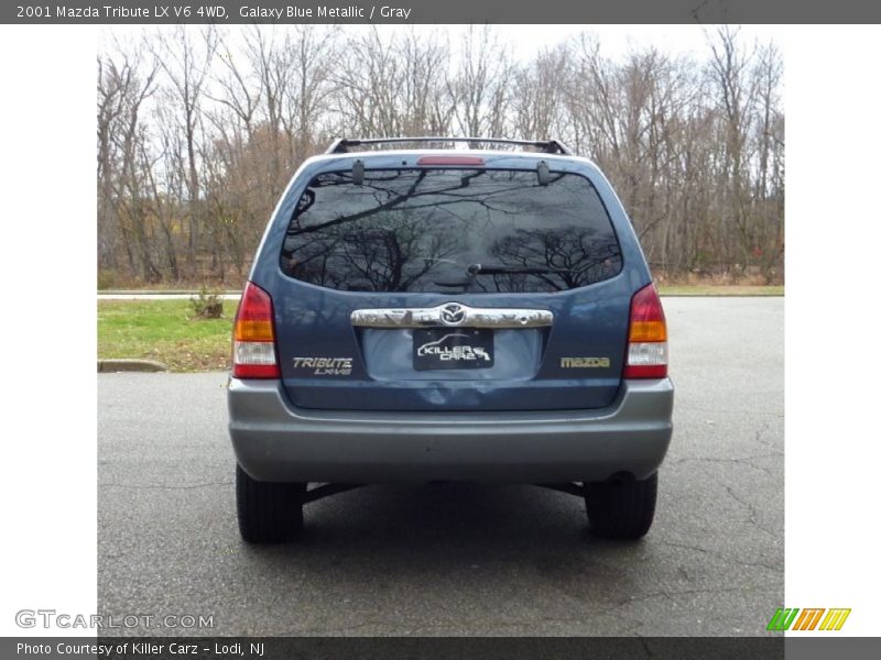 Galaxy Blue Metallic / Gray 2001 Mazda Tribute LX V6 4WD