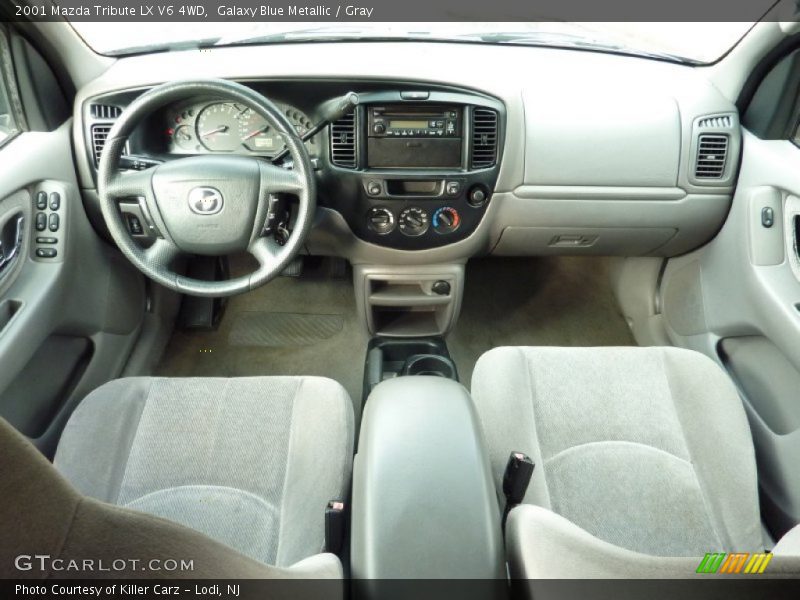 Dashboard of 2001 Tribute LX V6 4WD