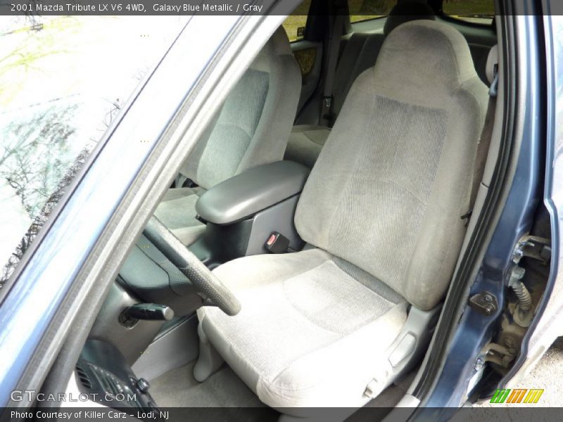 Galaxy Blue Metallic / Gray 2001 Mazda Tribute LX V6 4WD