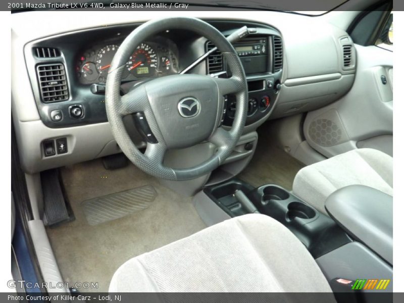 Gray Interior - 2001 Tribute LX V6 4WD 
