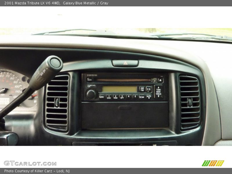 Galaxy Blue Metallic / Gray 2001 Mazda Tribute LX V6 4WD