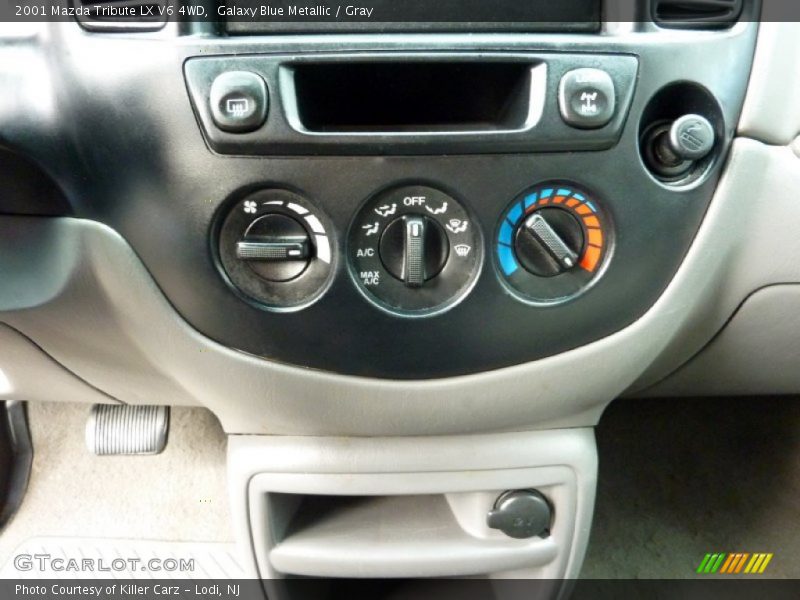 Galaxy Blue Metallic / Gray 2001 Mazda Tribute LX V6 4WD