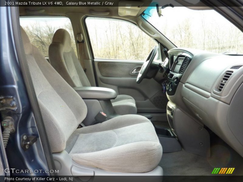 Galaxy Blue Metallic / Gray 2001 Mazda Tribute LX V6 4WD