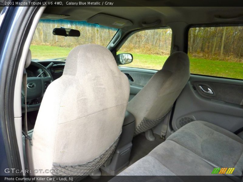 Galaxy Blue Metallic / Gray 2001 Mazda Tribute LX V6 4WD