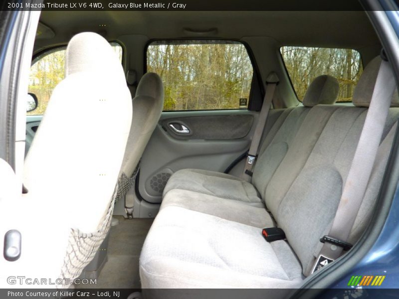 Galaxy Blue Metallic / Gray 2001 Mazda Tribute LX V6 4WD
