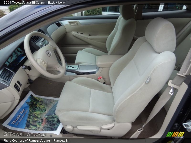Black / Ivory 2004 Toyota Solara SE Coupe