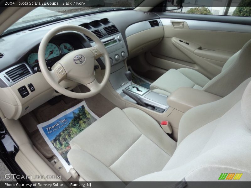 Black / Ivory 2004 Toyota Solara SE Coupe