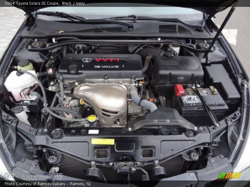 Black / Ivory 2004 Toyota Solara SE Coupe