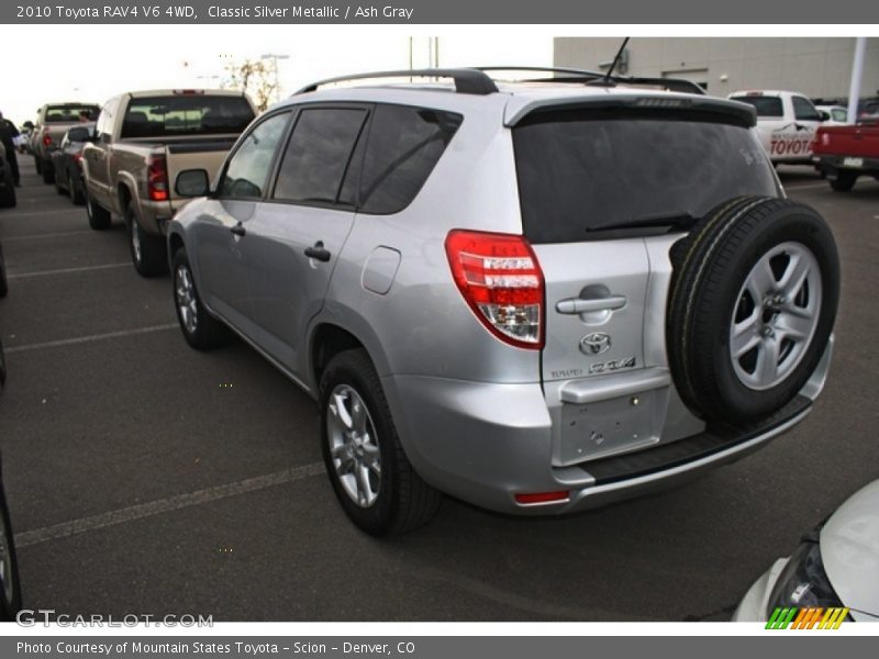 Classic Silver Metallic / Ash Gray 2010 Toyota RAV4 V6 4WD
