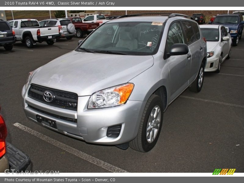 Classic Silver Metallic / Ash Gray 2010 Toyota RAV4 V6 4WD