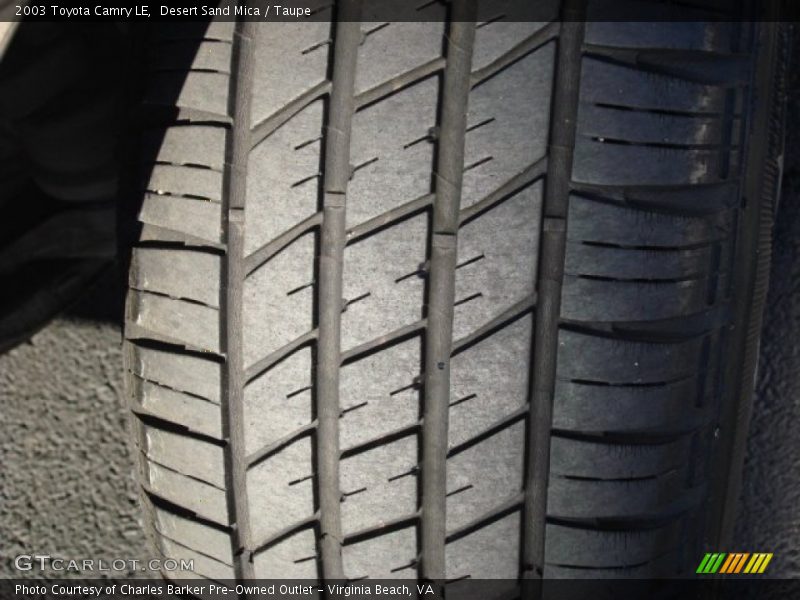 Desert Sand Mica / Taupe 2003 Toyota Camry LE