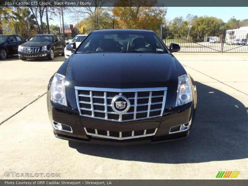 Black Raven / Ebony 2013 Cadillac CTS Coupe