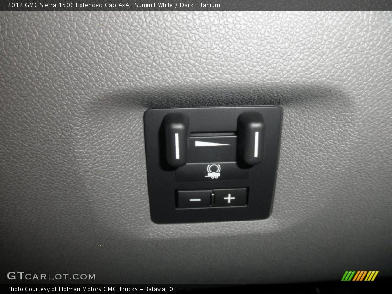 Summit White / Dark Titanium 2012 GMC Sierra 1500 Extended Cab 4x4