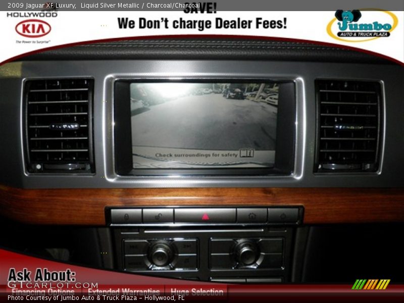 Liquid Silver Metallic / Charcoal/Charcoal 2009 Jaguar XF Luxury