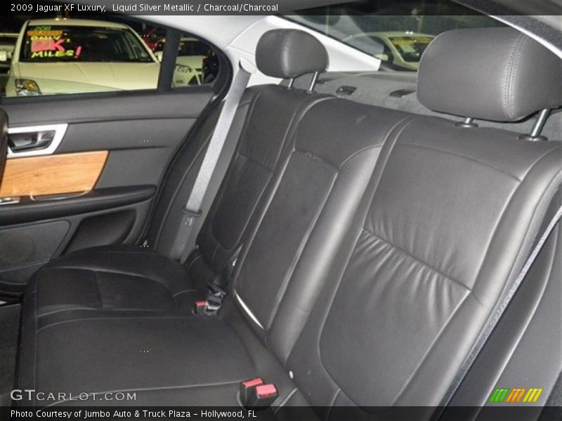 Liquid Silver Metallic / Charcoal/Charcoal 2009 Jaguar XF Luxury