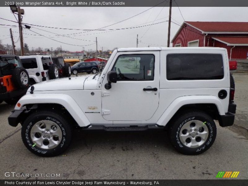 2013 Wrangler Sahara 4x4 Bright White