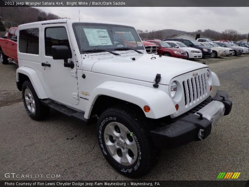 Front 3/4 View of 2013 Wrangler Sahara 4x4