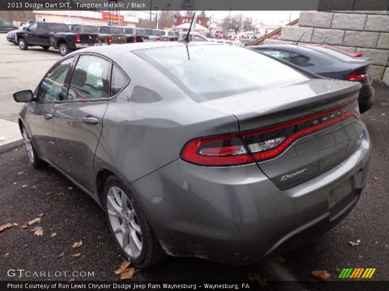 Tungsten Metallic / Black 2013 Dodge Dart SXT