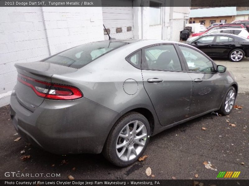 Tungsten Metallic / Black 2013 Dodge Dart SXT