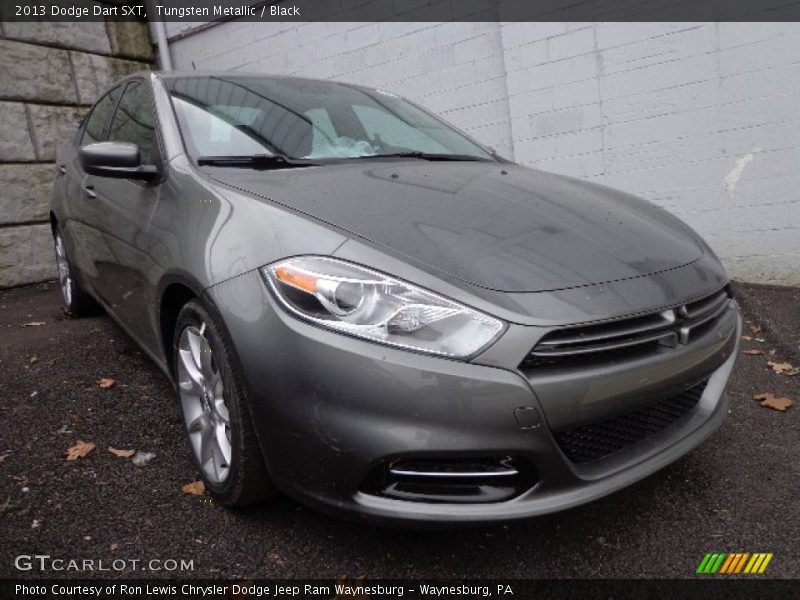 Tungsten Metallic / Black 2013 Dodge Dart SXT