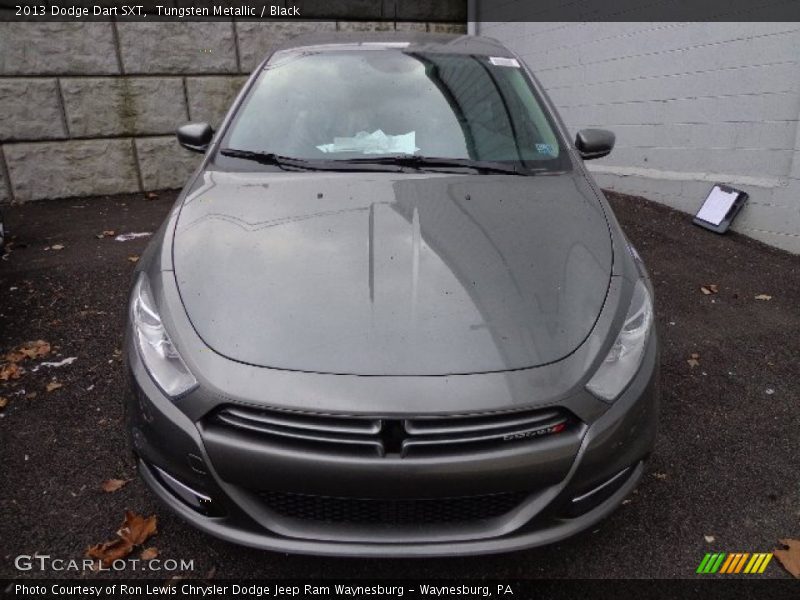 Tungsten Metallic / Black 2013 Dodge Dart SXT