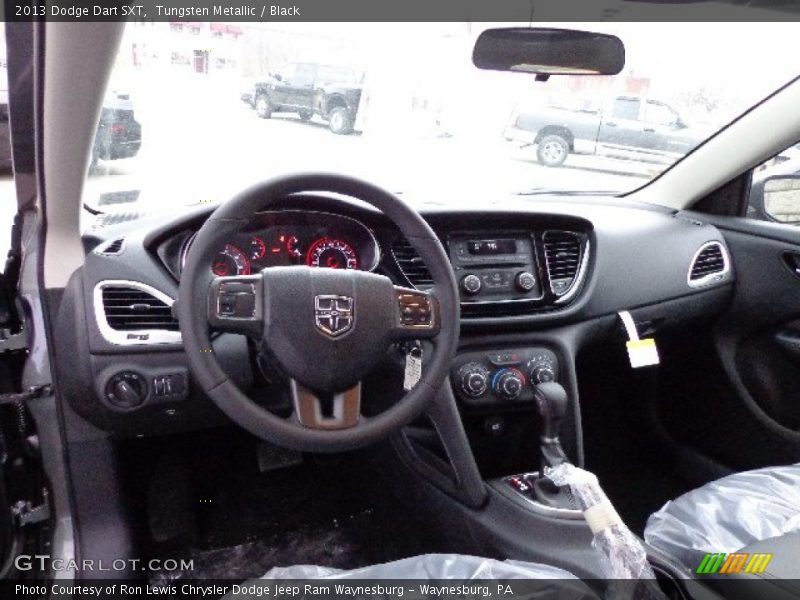 Tungsten Metallic / Black 2013 Dodge Dart SXT