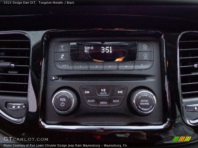 Tungsten Metallic / Black 2013 Dodge Dart SXT