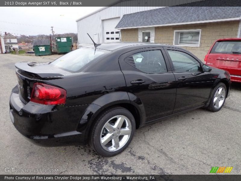 Black / Black 2013 Dodge Avenger SXT V6