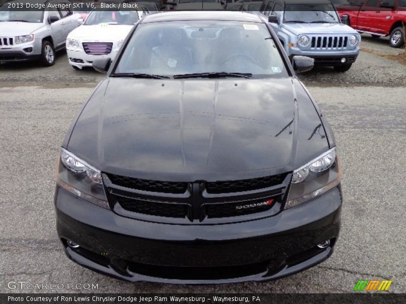 Black / Black 2013 Dodge Avenger SXT V6