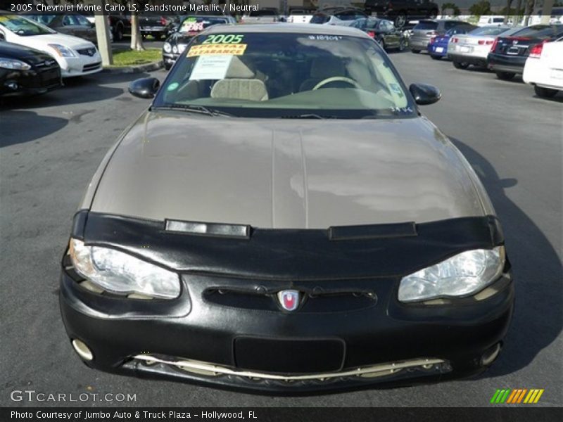 Sandstone Metallic / Neutral 2005 Chevrolet Monte Carlo LS
