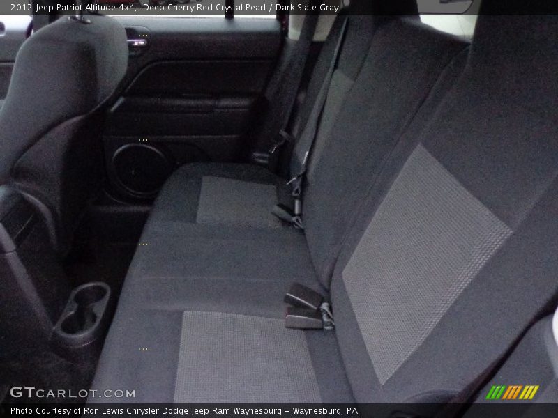 Deep Cherry Red Crystal Pearl / Dark Slate Gray 2012 Jeep Patriot Altitude 4x4