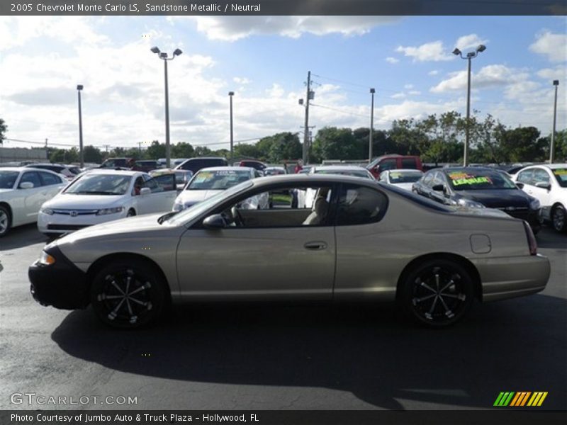 Sandstone Metallic / Neutral 2005 Chevrolet Monte Carlo LS