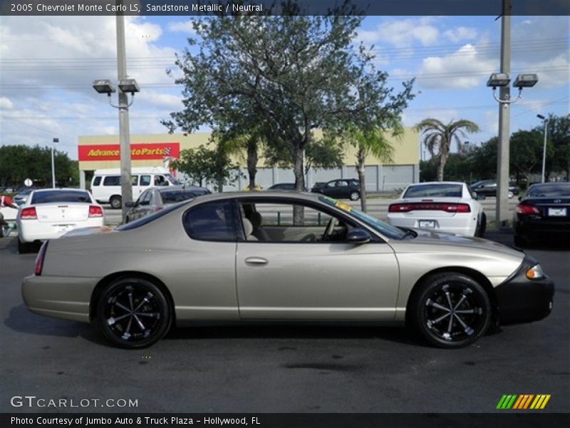 Sandstone Metallic / Neutral 2005 Chevrolet Monte Carlo LS