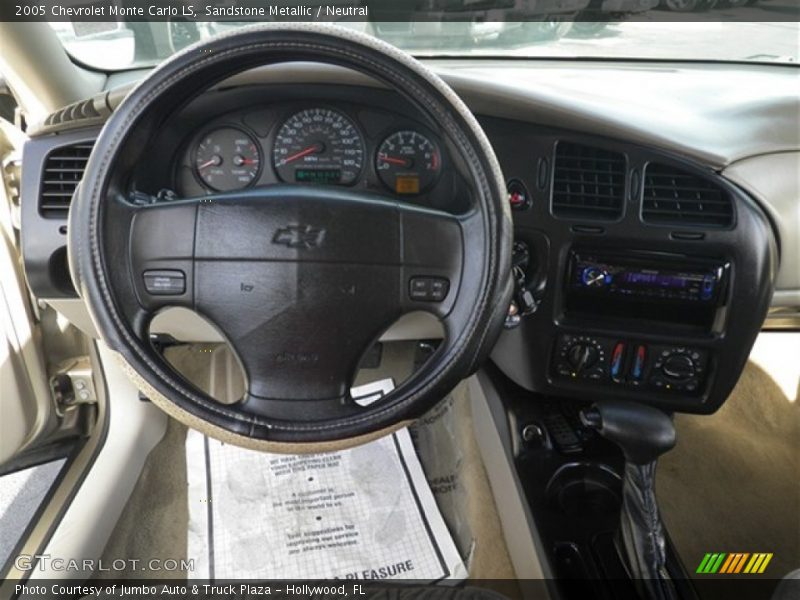 Sandstone Metallic / Neutral 2005 Chevrolet Monte Carlo LS