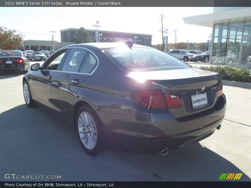Mojave Metallic / Oyster/Black 2013 BMW 5 Series 535i Sedan