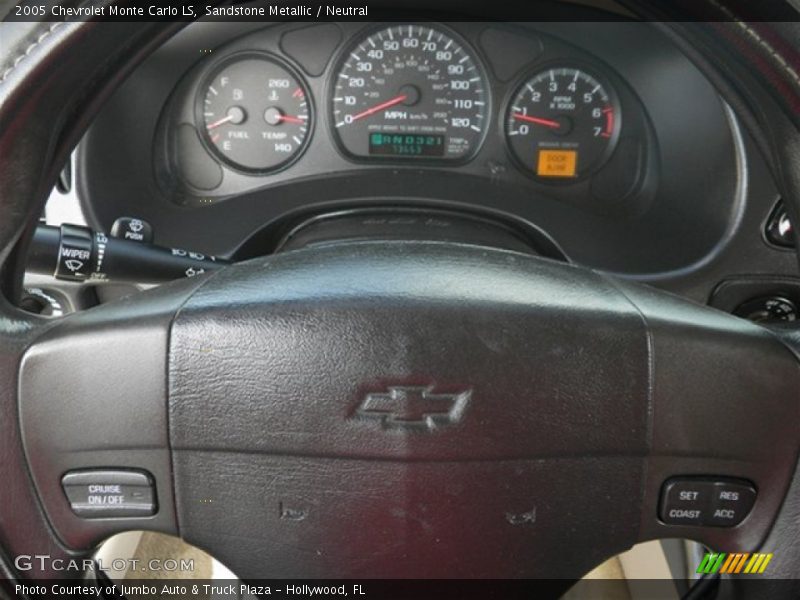 Sandstone Metallic / Neutral 2005 Chevrolet Monte Carlo LS