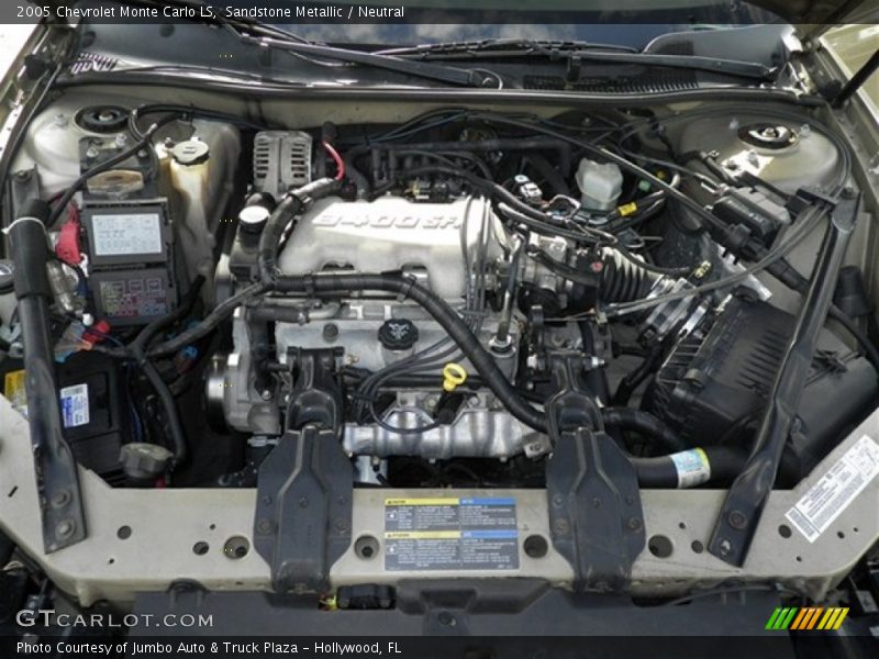 Sandstone Metallic / Neutral 2005 Chevrolet Monte Carlo LS