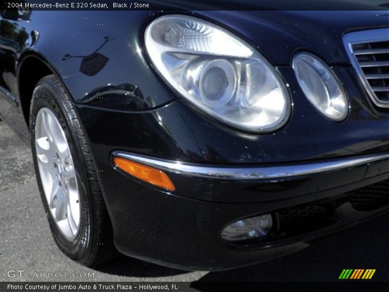 Black / Stone 2004 Mercedes-Benz E 320 Sedan