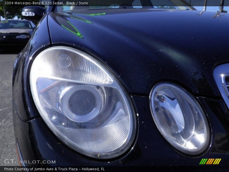Black / Stone 2004 Mercedes-Benz E 320 Sedan