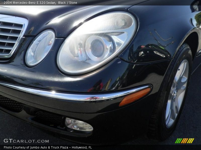 Black / Stone 2004 Mercedes-Benz E 320 Sedan