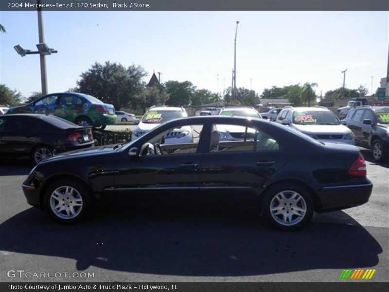 Black / Stone 2004 Mercedes-Benz E 320 Sedan